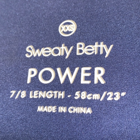 Sweaty Betty Power Block High-Waisted 7/8 Gym Leggings - Picture 8 of 11